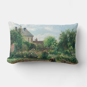 Coussin Rectangle Camille Pissarro Le jardin de l'artiste à Eragny