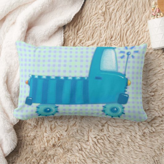 Coussin Rectangle Camion bleu (Couverture)