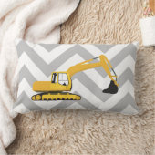 Coussin Rectangle Camion de construction de l'excavateur (Couverture)