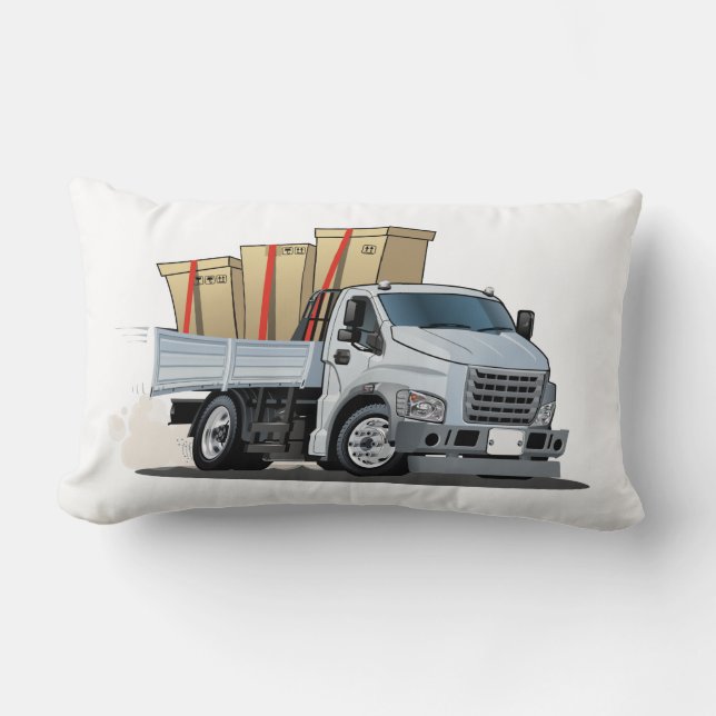 Coussin Rectangle Camion de dessin (Recto)