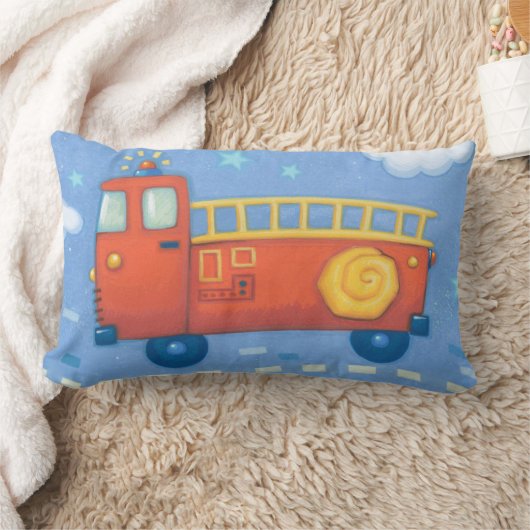 Coussin Rectangle Camion de pompiers (Couverture)