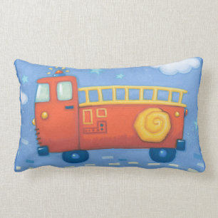 Coussin Rectangle Camion de pompiers