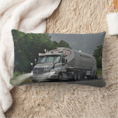 Coussin Rectangle Camion gris de réservoir d'alimentation de bétail (Couverture)