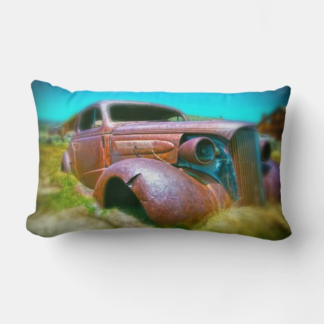 Coussin Rectangle Camion vintage (Recto)
