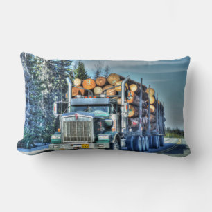 Coussin Rectangle Camions Logement Camion Camion Transport lourd Cad