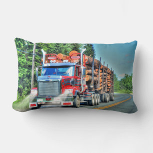 Coussin Rectangle Camions Logement Camion Camion Transport lourd Cad