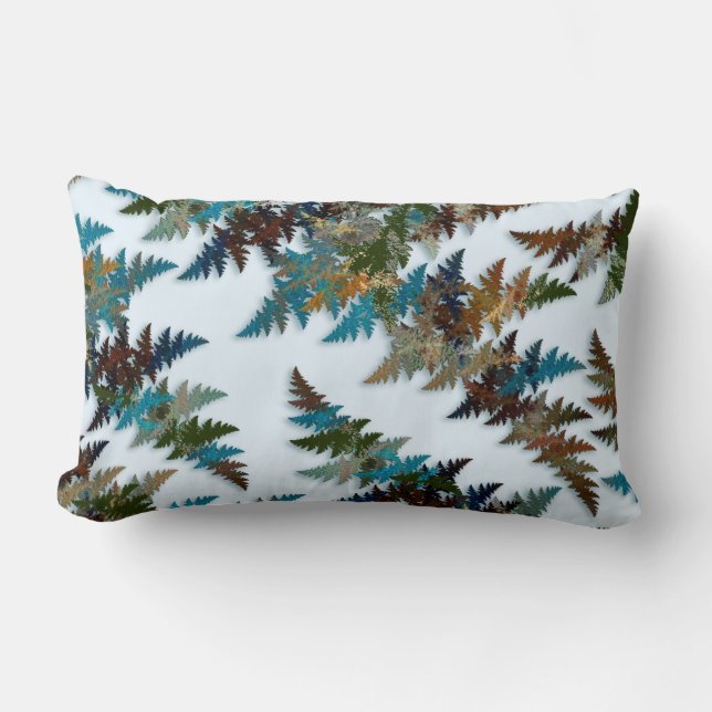 Coussin Rectangle Camouflage arctique fragile (Recto)