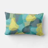 Coussin Rectangle Camouflage, moderne, cool, tendance, géométrique u (Verso)