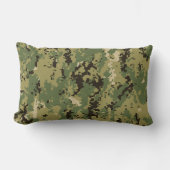 Coussin Rectangle Camouflage naval Woodland (Recto)