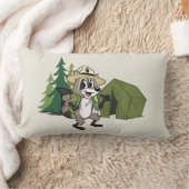 Coussin Rectangle Campout américain de Rick | de garde forestière (Couverture)