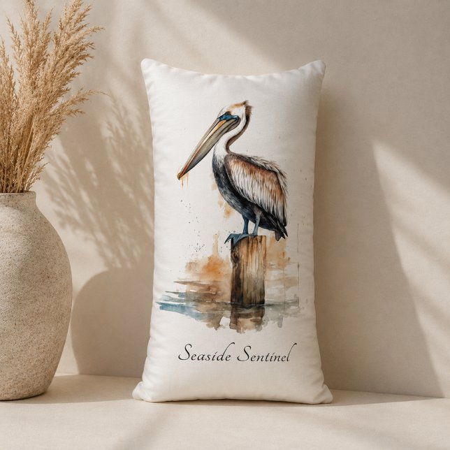 Coussin Rectangle Canapé de bord de mer Pélican Accent (Créateur téléchargé)