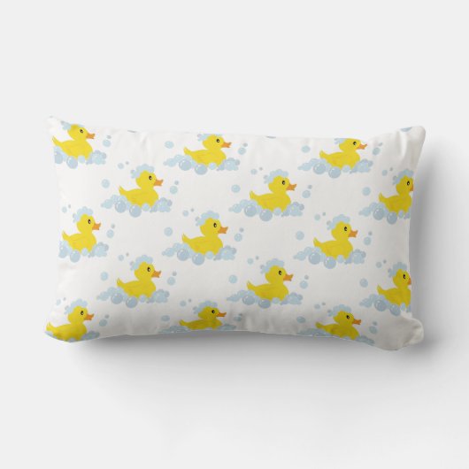 Coussin Rectangle Canard en caoutchouc (Verso)