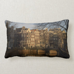 Coussin Rectangle Canaux d'Amsterdam