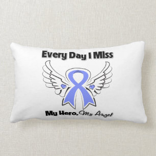 Coussin Rectangle Cancer de l'estomac chaque Mlle My Hero du jour I
