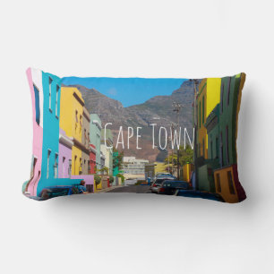 Coussin Rectangle Cape Town City Street Bo-Kaap Afrique du Sud