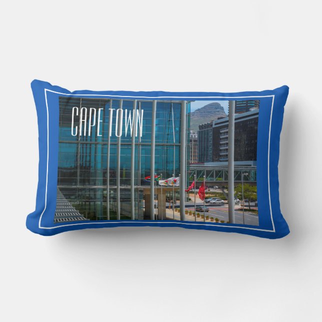 Coussin Rectangle Cape Town Cityscape Architecture Afrique du Sud (Recto)