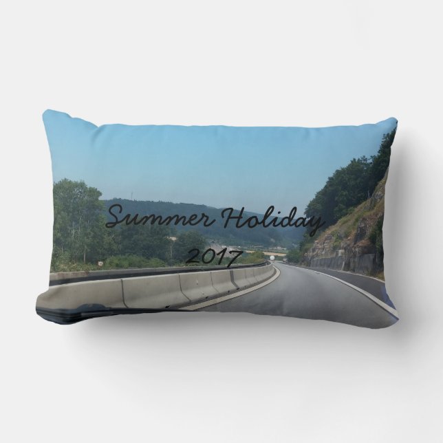 Coussin Rectangle Car Holiday Mountains (Recto)