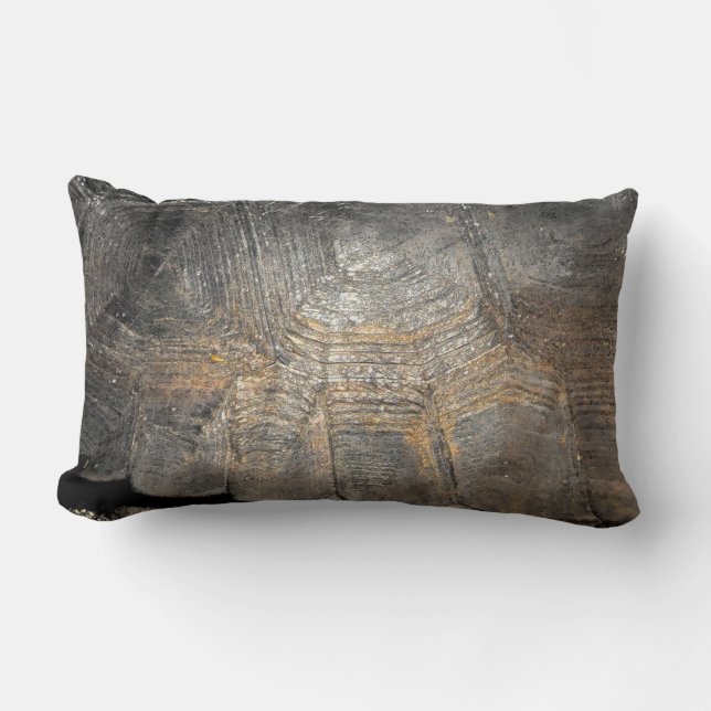 Coussin Rectangle Carapace de Tortue Gopher (Recto)