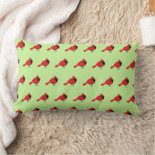 Coussin Rectangle Cardinal Rouge Cardinal Cardinal aux Fleurs (Couverture)