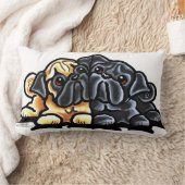 Coussin Rectangle Carlins d'amour (Couverture)