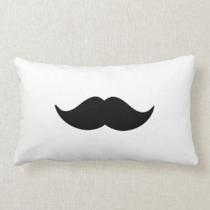 COUSSIN RECTANGLE CARREAU DE LUMBAR DE MOUSTACHE