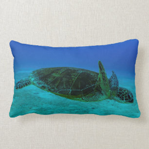 Coussin Rectangle Carreau de tortue de mer de Hawksbill