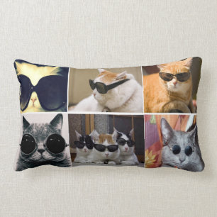 Coussin Rectangle Carreau frais de Lumbar de chats