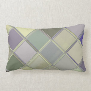 Coussin Rectangle Carreau lombaire fait sur commande d'art