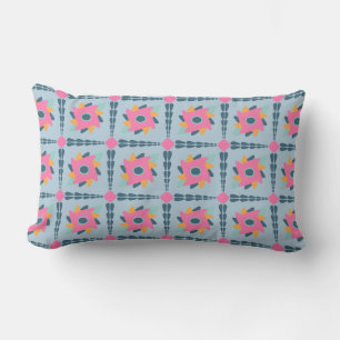 Coussin Rectangle Carrelage décoratif coloré
