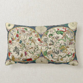 Coussin Rectangle Carte céleste de la carte des étoiles Astronomie V