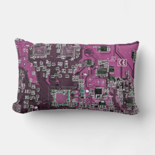 Coussin Rectangle Carte circuit imprimé circuit imprimé circuit viol