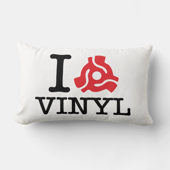 Coussin Rectangle Carte I 45 Vinyl (Recto)