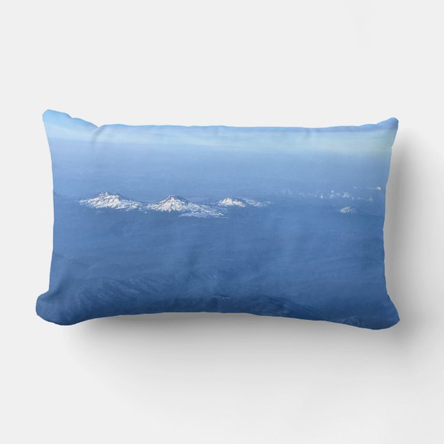 Coussin Rectangle Cascade Range, Oregon central (Recto)