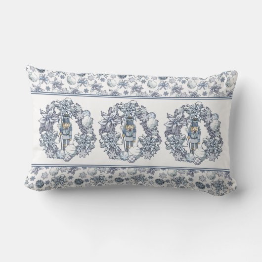 Coussin Rectangle Casse-noisette blanche (Verso)