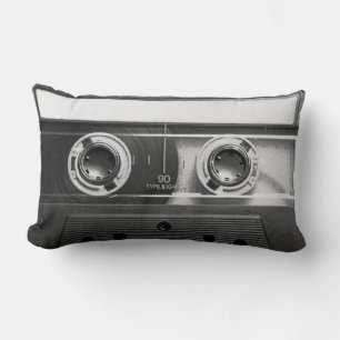 Coussin Rectangle Cassette Rétro