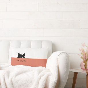 Coussin Rectangle Cat NEUVE Personnes Photo Terracotta Jeu d'oreille