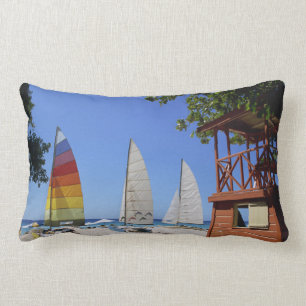 Coussin Rectangle Catamarans et support de maître nageur sur la
