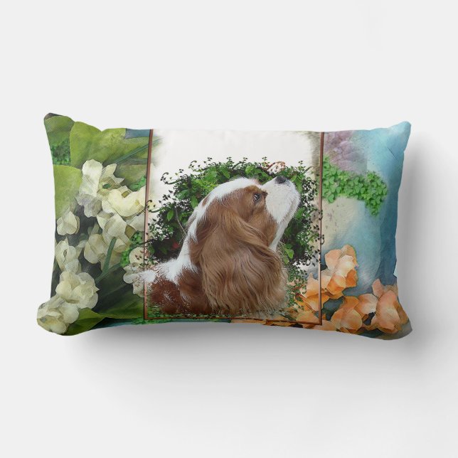 Coussin Rectangle Cavalier King Charles Spaniel (Recto)