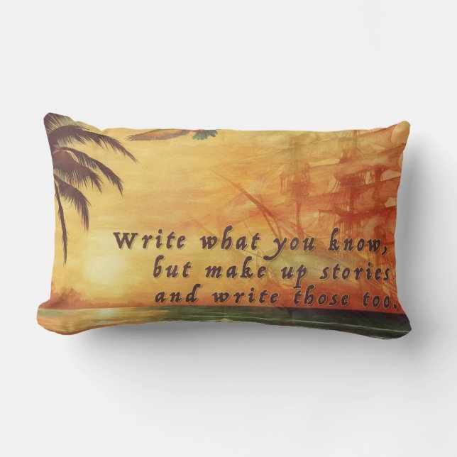 Coussin Rectangle Ce que vous savez - (Recto)