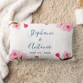 Coussin Rectangle Cerisier Fleur Rose Clair (Couverture)