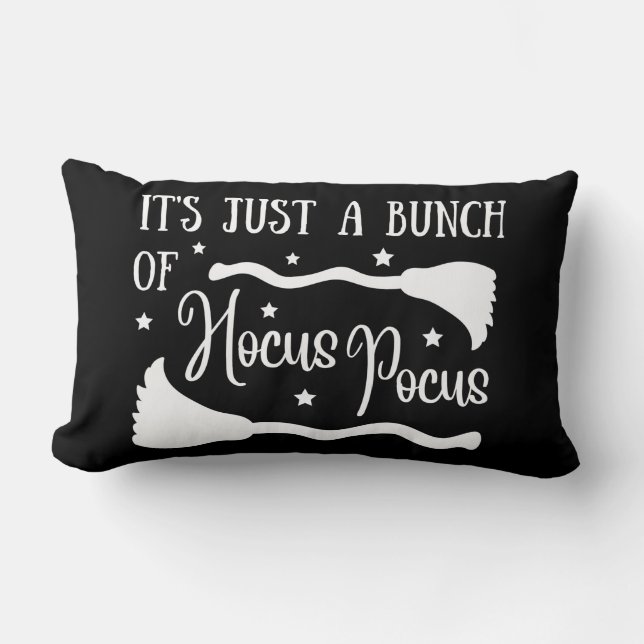Coussin Rectangle C'est juste un tas d'Halloween de Pocus de Hocus (Recto)
