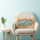 Coussin Rectangle C'est La Vie ~ Lumbar 13x21 (Chaise)