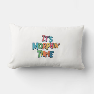 Coussin Rectangle "C'est l'heure du Morphin"