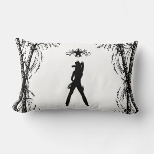 Coussin Rectangle C'est une cowgirl