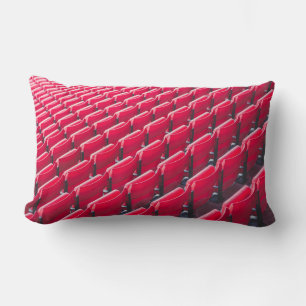 Coussin Rectangle Chaises de théâtre rouges