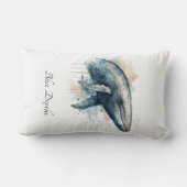 Coussin Rectangle Chambre côtière de Whale Cove Accent de literie (Verso)