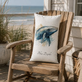Coussin Rectangle Chambre côtière de Whale Cove Accent de literie