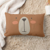 Coussin Rectangle Chambre d'enfants à la nurserie ourson mignon (Couverture)