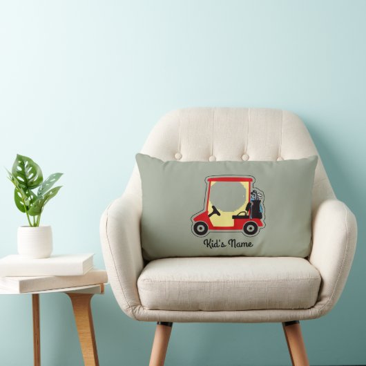 Coussin Rectangle Chariot de golf (Chaise)