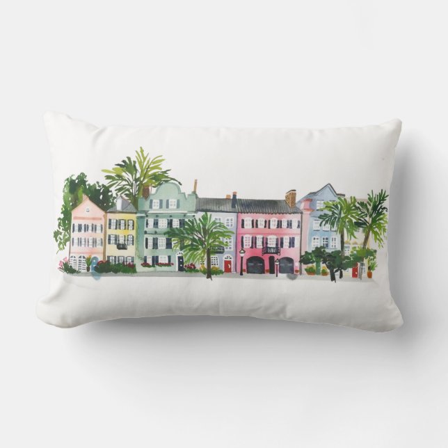 Coussin Rectangle Charleston South Carolina (Recto)